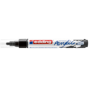 edding 4-5100901  5100 Acrylmarker medium schwarz