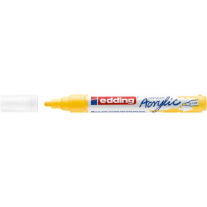 edding 4-5100905  5100 Acrylmarker medium verkehrsgelb