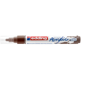 edding 4-5100907  5100 Acrylmarker medium schokoladenbraun