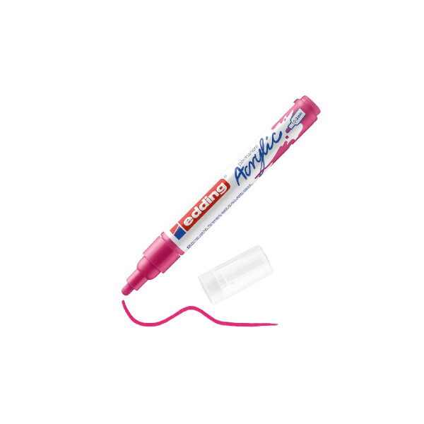 edding 4-5100909  5100 Acrylmarker medium telemagenta