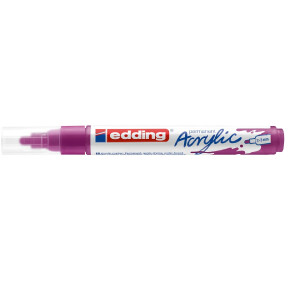 edding 4-5100910  5100 Acrylmarker medium beere