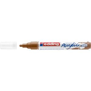edding 4-5100919  5100 Acrylmarker medium haselnuss