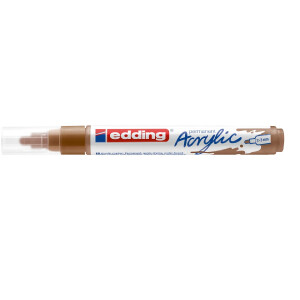 edding 4-5100919  5100 Acrylmarker medium haselnuss