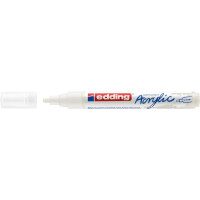 edding 4-5100922  5100 Acrylmarker medium verkehrsweiß