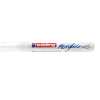 edding 4-5100922  5100 Acrylmarker medium verkehrsweiß