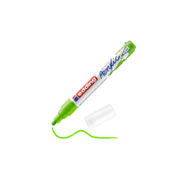edding 4-5100927  5100 Acrylmarker medium gelbgrün