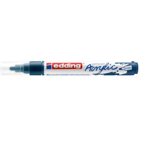edding 4-5100933  5100 Acrylmarker medium elegant nachtblau