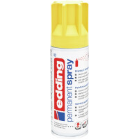 edding 4-5200905  5200 Permanentspray Premium Acryllack verkehrsgelb matt DE-FR-IT