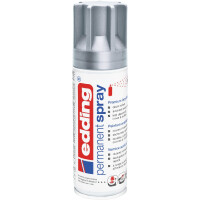 edding 4-5200923  5200 Permanentspray Premium Acryllack silber matt DE-FR-IT