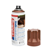 edding 4-5200936  5200 Permanentspray Premium Acryllack rosteffekt matt DE-FR-IT