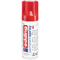 edding 4-5200952  5200 Permanentspray Premium Acryllack verkehrsrot glänzend DE-FR-IT