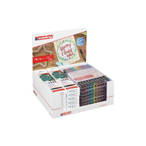 edding 4-52528  1340 metallic Pinselstift 128er-Display...