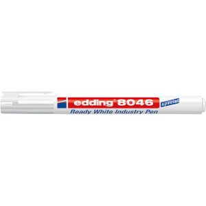 edding 8046 Ready white industry pen permanent 4-8046049