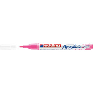 edding 4-5300069  5300 Acrylmarker fein neonpink