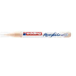 edding 4-5300255  5300 Acrylmarker fein warmbeige