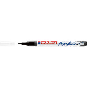 edding 4-5300901  5300 Acrylmarker fein schwarz