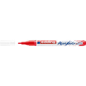 edding 4-5300902  5300 Acrylmarker fein verkehrsrot