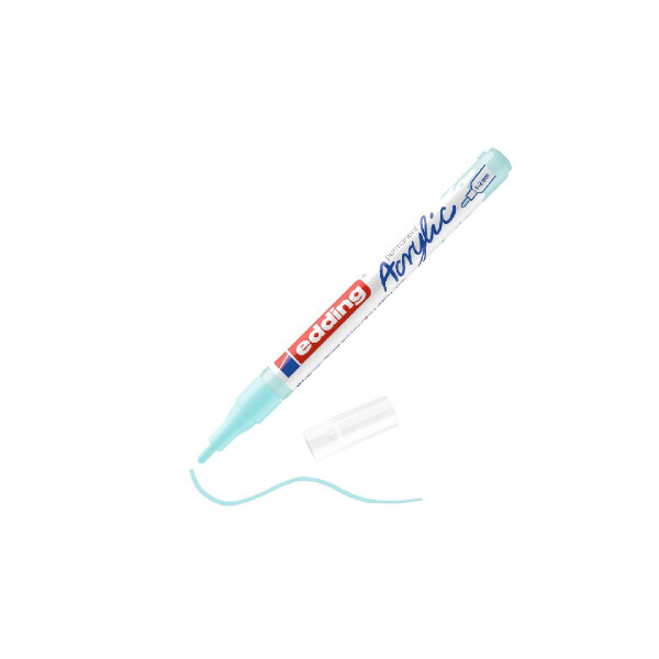 edding 4-5300916  5300 Acrylmarker fein pastellblau