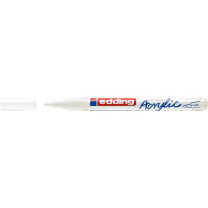 edding 4-5300922  5300 Acrylmarker fein verkehrsweiß