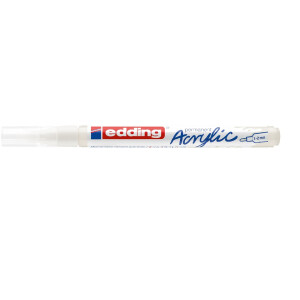 edding 4-5300922  5300 Acrylmarker fein verkehrsweiß