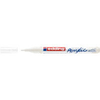 edding 4-5300922  5300 Acrylmarker fein verkehrsweiß