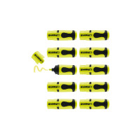 edding 7 Mini Textmarker 10er-Polybeutel neongelb 4-7-10065