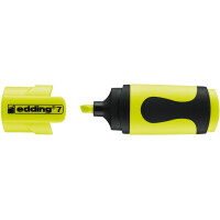 edding 7 Mini Textmarker 10er-Polybeutel neongelb 4-7-10065