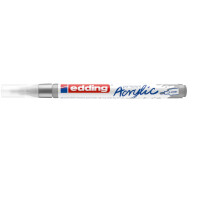 edding 4-5300923  5300 Acrylmarker fein silber