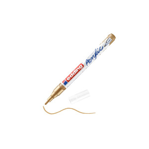 edding 4-5300924  5300 Acrylmarker fein reichgold