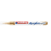 edding 4-5300924  5300 Acrylmarker fein reichgold