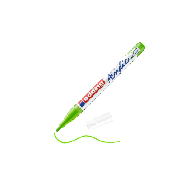 edding 4-5300927  5300 Acrylmarker fein gelbgrün