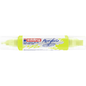 edding 4-5400065  5400 Acryl 3D Double Liner neongelb