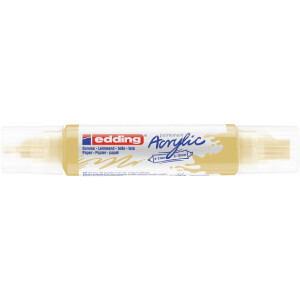 edding 4-5400915  5400 Acryl 3D Double Liner pastellgelb