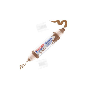 edding 4-5400919  5400 Acryl 3D Double Liner haselnuss
