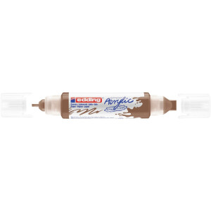 edding 4-5400919  5400 Acryl 3D Double Liner haselnuss