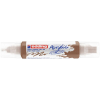 edding 4-5400919  5400 Acryl 3D Double Liner haselnuss