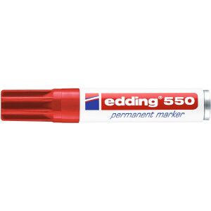edding 4-550002  550 Permanentmarker rot