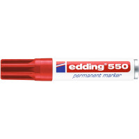 edding 4-550002  550 Permanentmarker rot