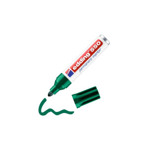edding 4-550004  550 Permanentmarker grün