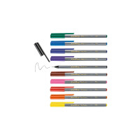 edding 4-55-10  55 Fineliner 10er-Metallbox sortiert
