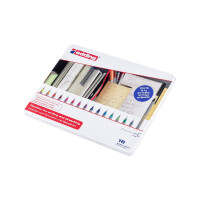 edding 4-55-16  55 Fineliner 16er-Metallbox sortiert