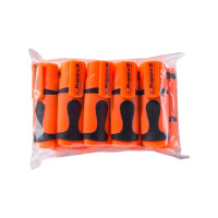 edding 4-7-10066  7 Mini Textmarker 10er-Polybeutel neonorange