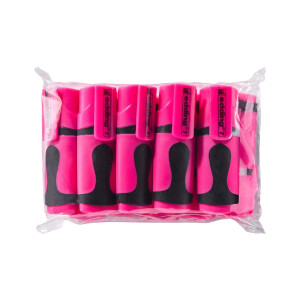 edding 4-7-10069  7 Mini Textmarker 10er-Polybeutel neonpink