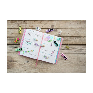 edding 04.07.4099  7 Mini Textmarker 4er-Set sortiert pastell