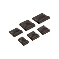 Kirschen 8505000 Leder-Schneidenschutzsatz, 6-tlg. für Stechbeitelsatz 6-26 mm