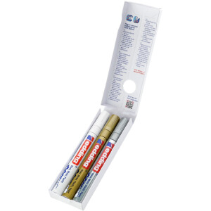 edding 4-750-3-999  750 Glanzlackmarker 3er-Set sortiert...