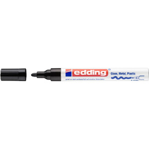 edding 4-750-9-001  750 Glanzlackmarker schwarz