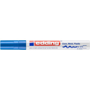 edding 4-750-9-003  750 Glanzlackmarker blau