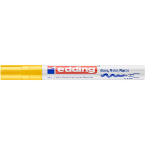 edding 4-750-9-005  750 Glanzlackmarker gelb