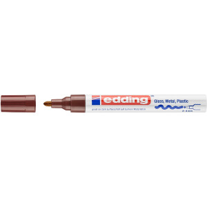 edding 4-750-9-007  750 Glanzlackmarker braun